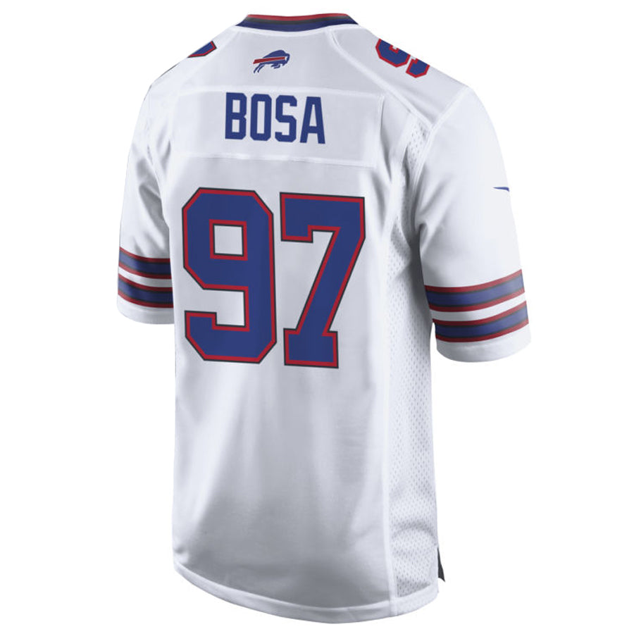 B.Bills #97 Joey Bosa Player Player White Home Game Football Jerseys football jersey product view 1