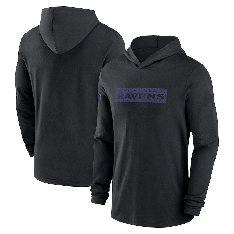 B.Ravens Salute To Service Club Pullover Hoodie Player Game Jersey Stitched American Football Jerseys football jersey product view 1