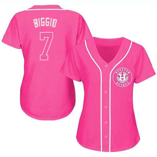 Baseball Jersey Houston Astros Craig Biggio Pink Fashion Stitched Jerseys baseball jersey product view 1