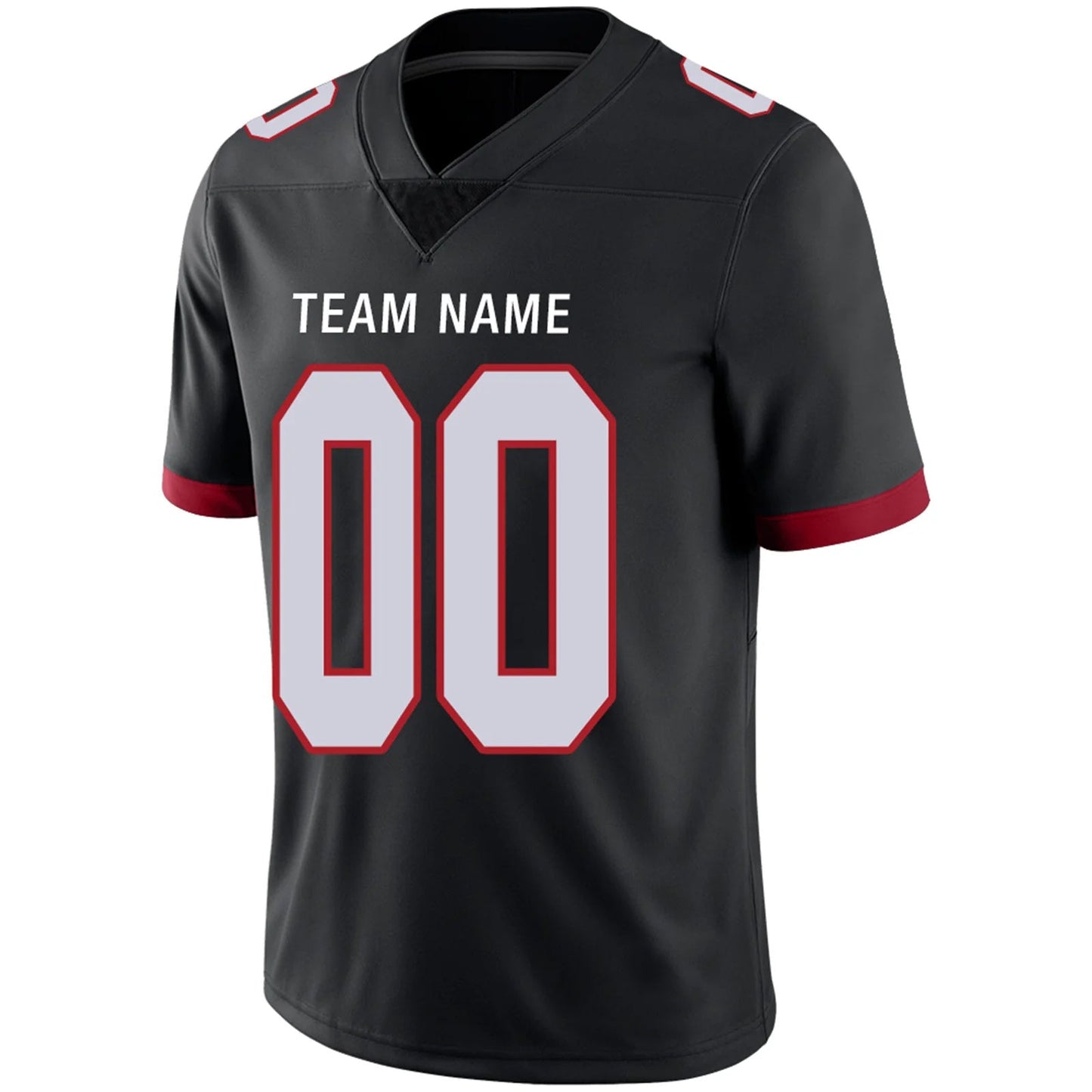 Custom A.Falcons Black Personalized Design Your Own Name and Number for Men Women Youth Jerseys football jersey product view 2