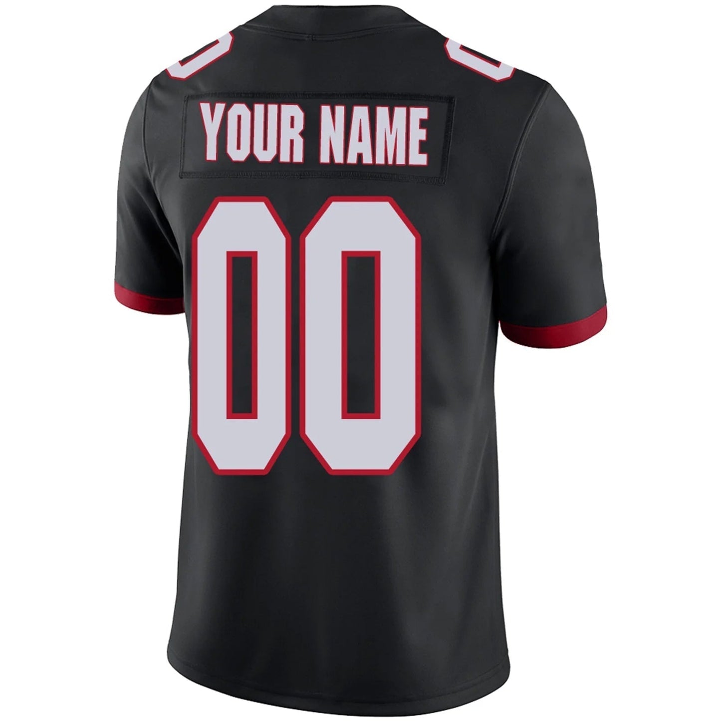 Custom A.Falcons Black Personalized Design Your Own Name and Number for Men Women Youth Jerseys football jersey product view 3