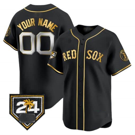 Custom Boston Red Sox 2024 Spring Training Patch Vapor Premier Limited¨C All Stitched Baseball Jersey baseball jersey product view 2