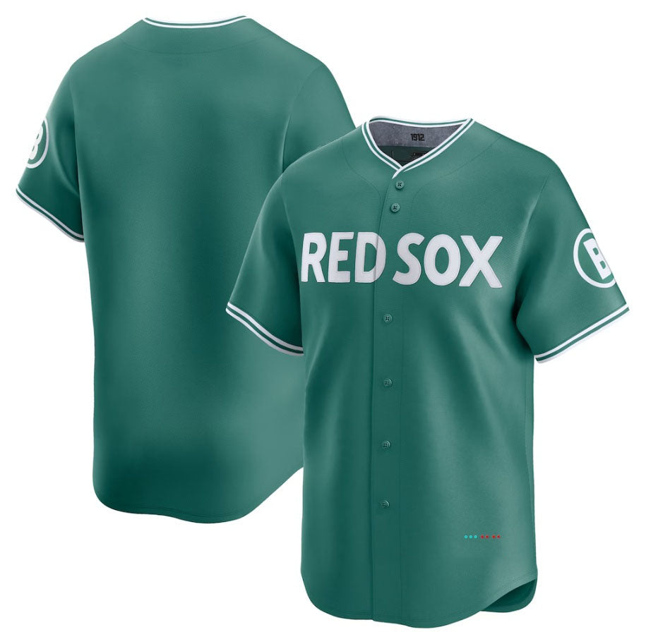 Boston Red Sox 2025 City Connect Limited Jersey - Green Stitched Baseball Jersey baseball jersey product view 1