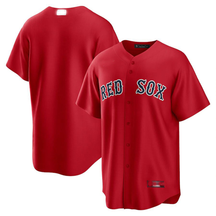 Boston Red Sox Red Alternate Replica Team Jersey Baseball Jerseys baseball jersey product view 1