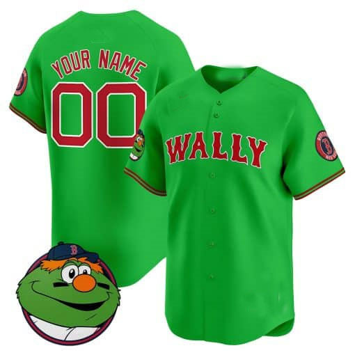 Custom Boston Red Sox Wally Vapor Premier Limited¨C All Stitched Baseball Jersey baseball jersey product view 1