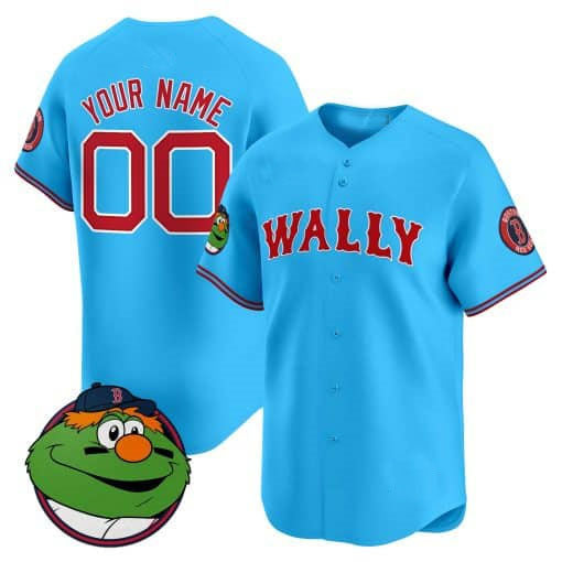 Custom Boston Red Sox Wally Vapor Premier Limited¨C All Stitched Baseball Jersey baseball jersey product view 2