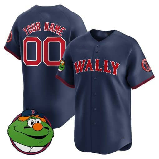 Custom Boston Red Sox Wally Vapor Premier Limited¨C All Stitched Baseball Jersey baseball jersey product view 3