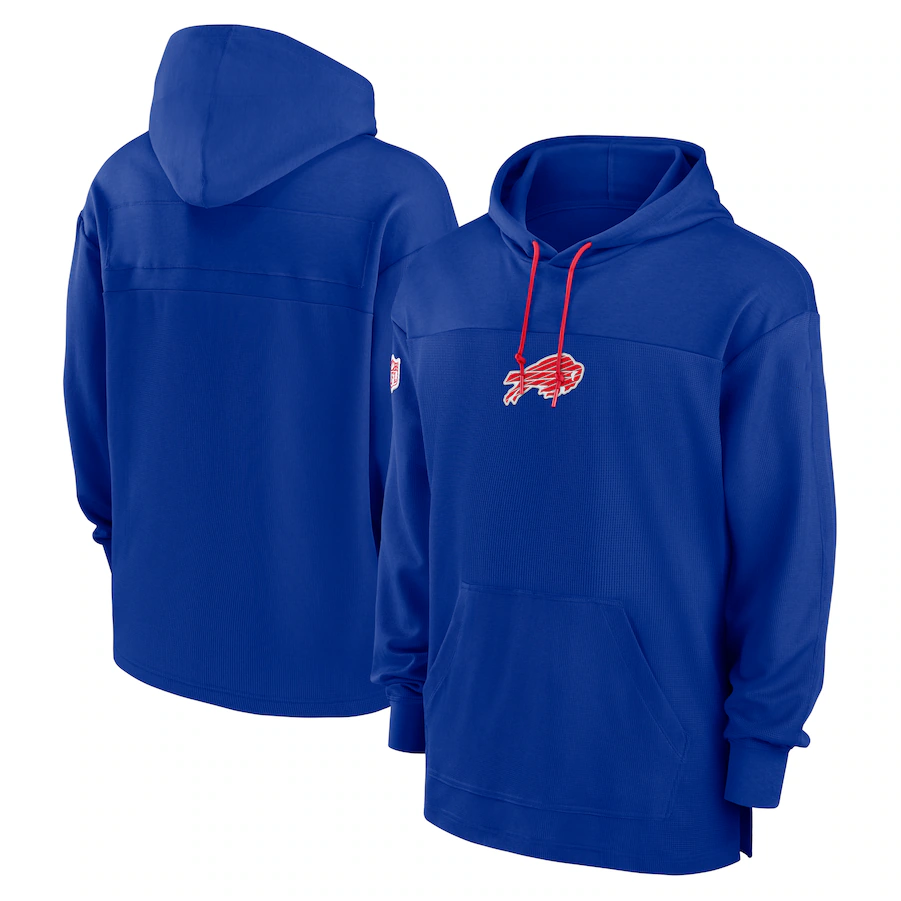 B.Bills Salute To Service Club Pullover Hoodie Player Birthday and Christmas gifts Stitched American Football Jerseys football jersey product view 1