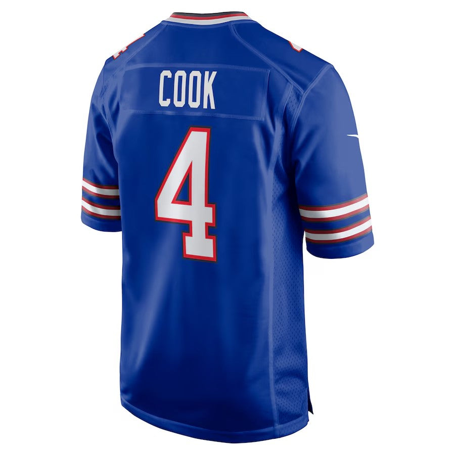 B.Bills #4 James Cook Royal Game Player Jersey American Stitched Football Jerseys football jersey product view 1