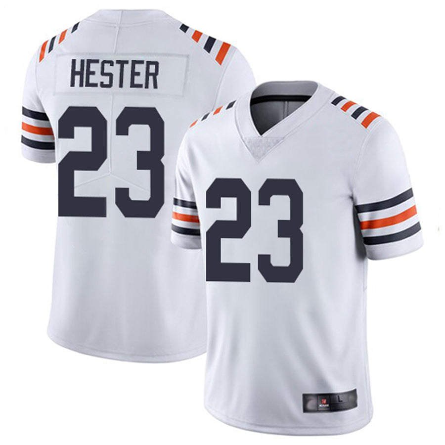 C.Bears #23 Devin Hester Player White Alternate Classic Football Jerseys football jersey product view 1