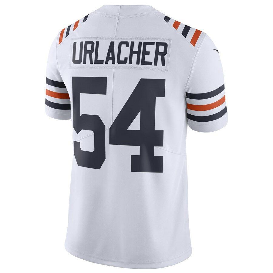 C.Bears #54 Brian Urlacher Player White Alternate Classic Limited Football Jerseys football jersey product view 1