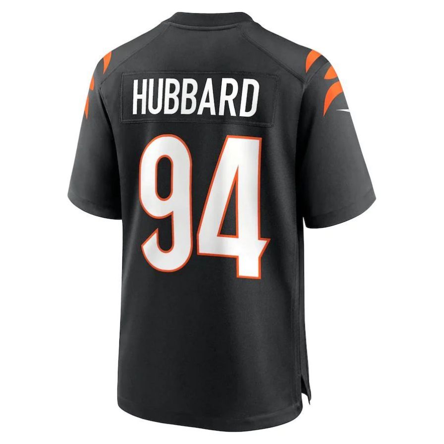 C.Bengals #94 Sam Hubbard Player Black Game Jersey Stitched American Football Jerseys football jersey product view 1