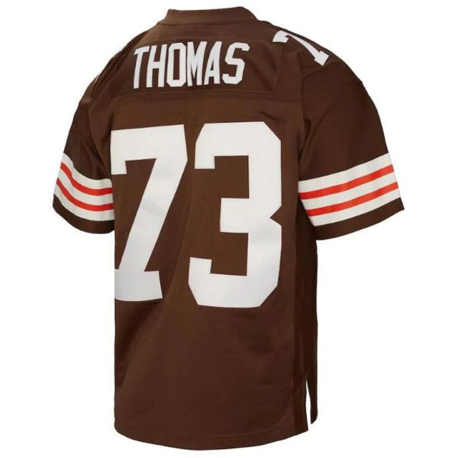 C.Browns #73 Joe Thomas Brown 2007 Legacy Retired Player Jersey Stitched American Football Jerseys football jersey product view 1