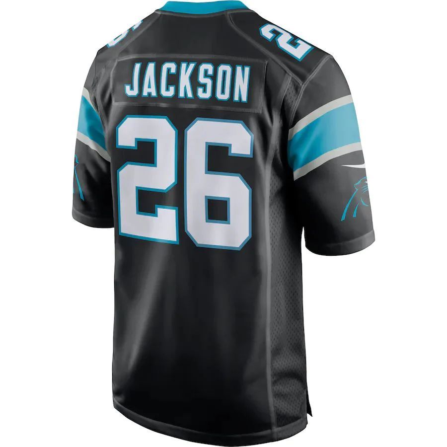 C.Panthers #26 Donte Jackson Black Game Player Jersey Stitched American Football Jerseys football jersey product view 1