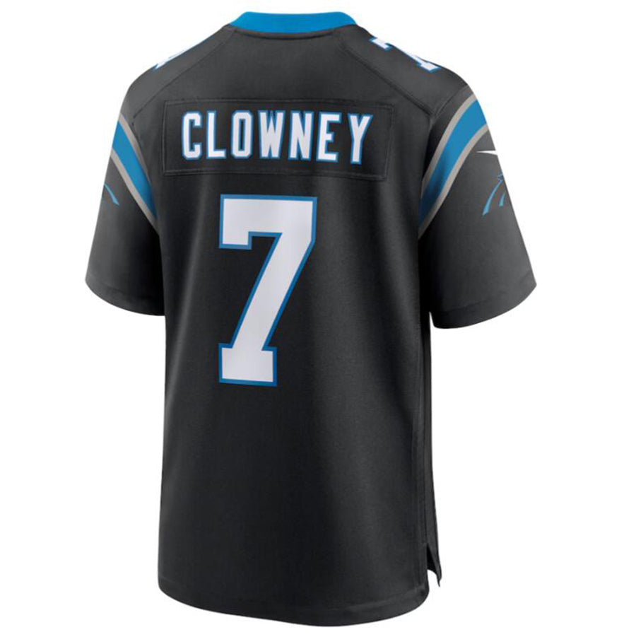 C.Panthers #7 Jadeveon Clowney Black Game Jersey American Stitched Football Jerseys football jersey product view 1