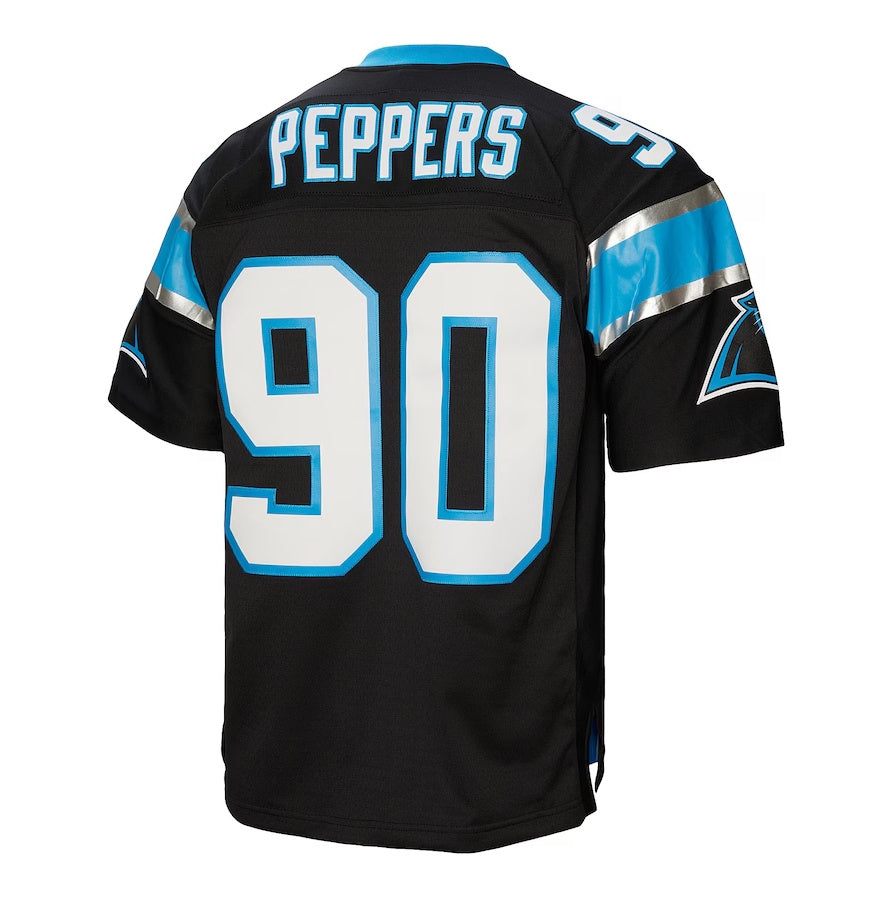 C.Panthers #90 Julius Peppers Player Legacy Black American Football Jerseys football jersey product view 1