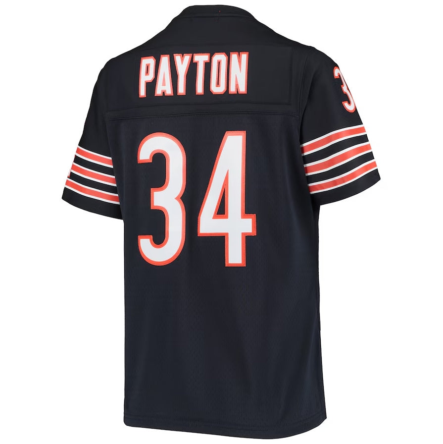 C.Bears #34 Walter Payton Legacy Replica Player Game Jersey - Navy American Football Jerseys football jersey product view 1