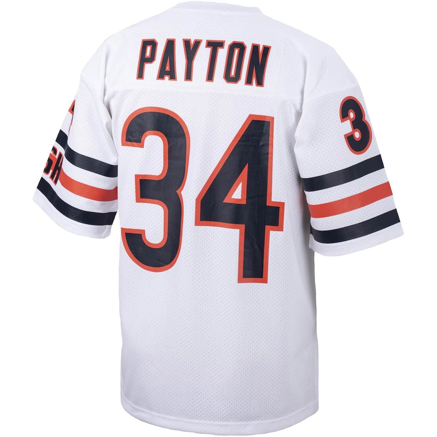 C.Bears #34 Walter Payton Player Replica Game Jersey - White American Football Jerseys football jersey product view 1