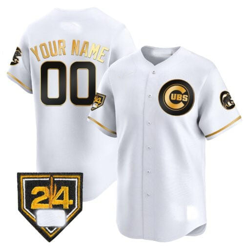 Custom Chicago Cubs 2024 Spring Training Patch Vapor Premier Limited V2¨C All Stitched Baseball Jersey baseball jersey product view 2