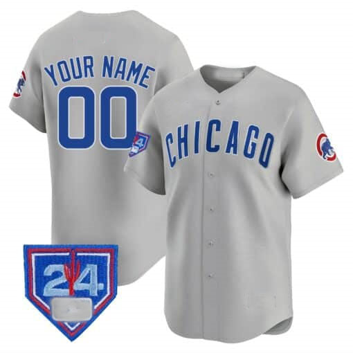 Custom Chicago Cubs 2024 Spring Training Patch Vapor Premier Limited V2¨C All Stitched Baseball Jersey baseball jersey product view 3