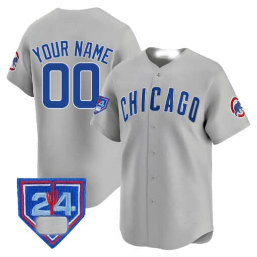 Custom Chicago Cubs 2024 Spring Training Patch Vapor Premier Limited¨C All Stitched Baseball Jersey baseball jersey product view 2