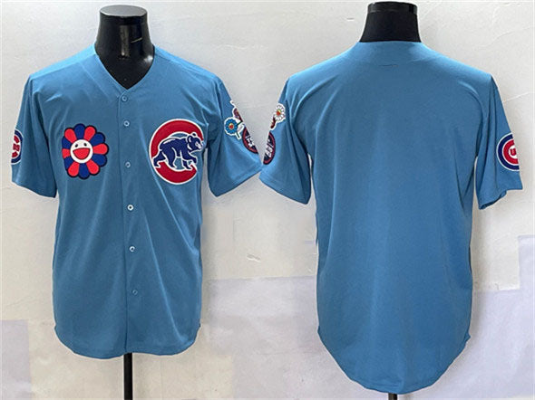 Chicago Cubs Blank Blue 2025 Tokyo Series 2nd Alternate Limited Stitched Baseball Jersey baseball jersey product view 1