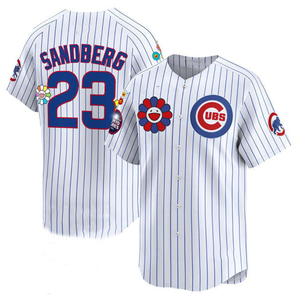Chicago Cubs #23 Ryne Sandberg White 2025 Tokyo Series Limited Stitched Baseball Jersey baseball jersey product view 1
