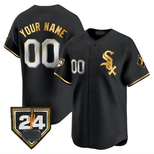 Custom Chicago White Sox 2024 Spring Training Patch Vapor Premier Limited¨C All Stitched Baseball Jersey baseball jersey product view 1