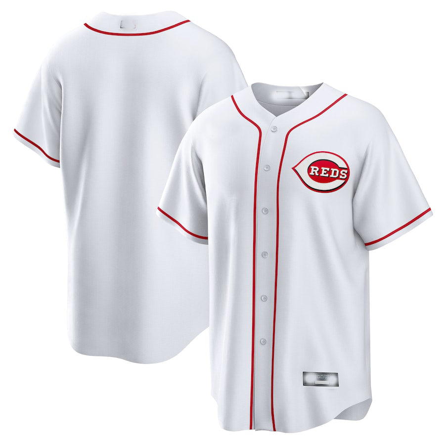 Cincinnati Reds White Home Blank Replica Jersey Baseball Jerseys baseball jersey product view 1