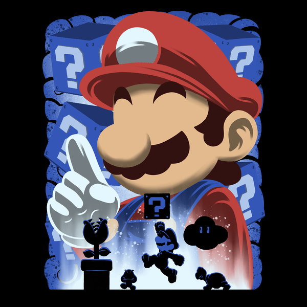 Classic Blue Jumpman - Adult & Kids T-Shirts, Sweatshirts & Hoodies apparel design preview 1