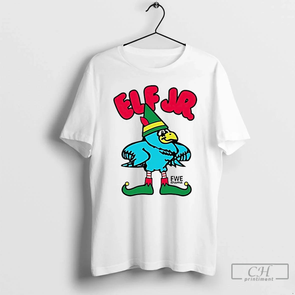 Classic Ft Wright Drama Elf Jr - Adult & Kids T-Shirts, Sweatshirts & Hoodies apparel design preview 1