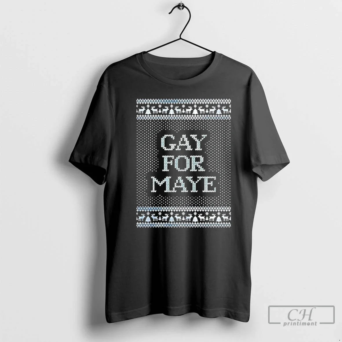 Classic Gay For Maye Tacky Ugly Christmas - Adult & Kids T-Shirts, Sweatshirts & Hoodies apparel design preview 1