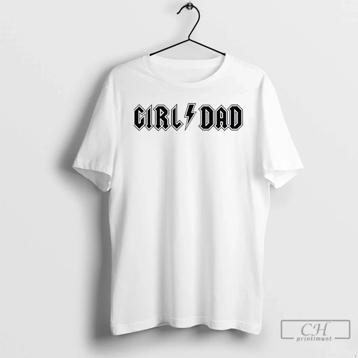 Classic Girl Dad - Adult & Kids T-Shirts, Sweatshirts & Hoodies apparel design preview 1