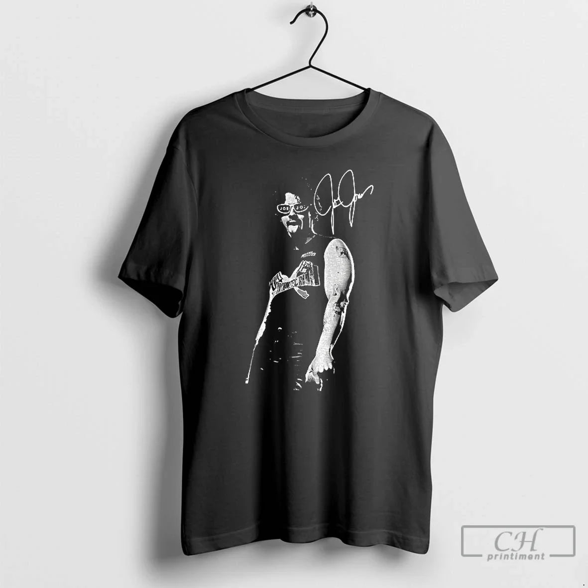 Classic Joe Strummer The Clash Concert Signature - Adult & Kids T-Shirts, Sweatshirts & Hoodies apparel design preview 1