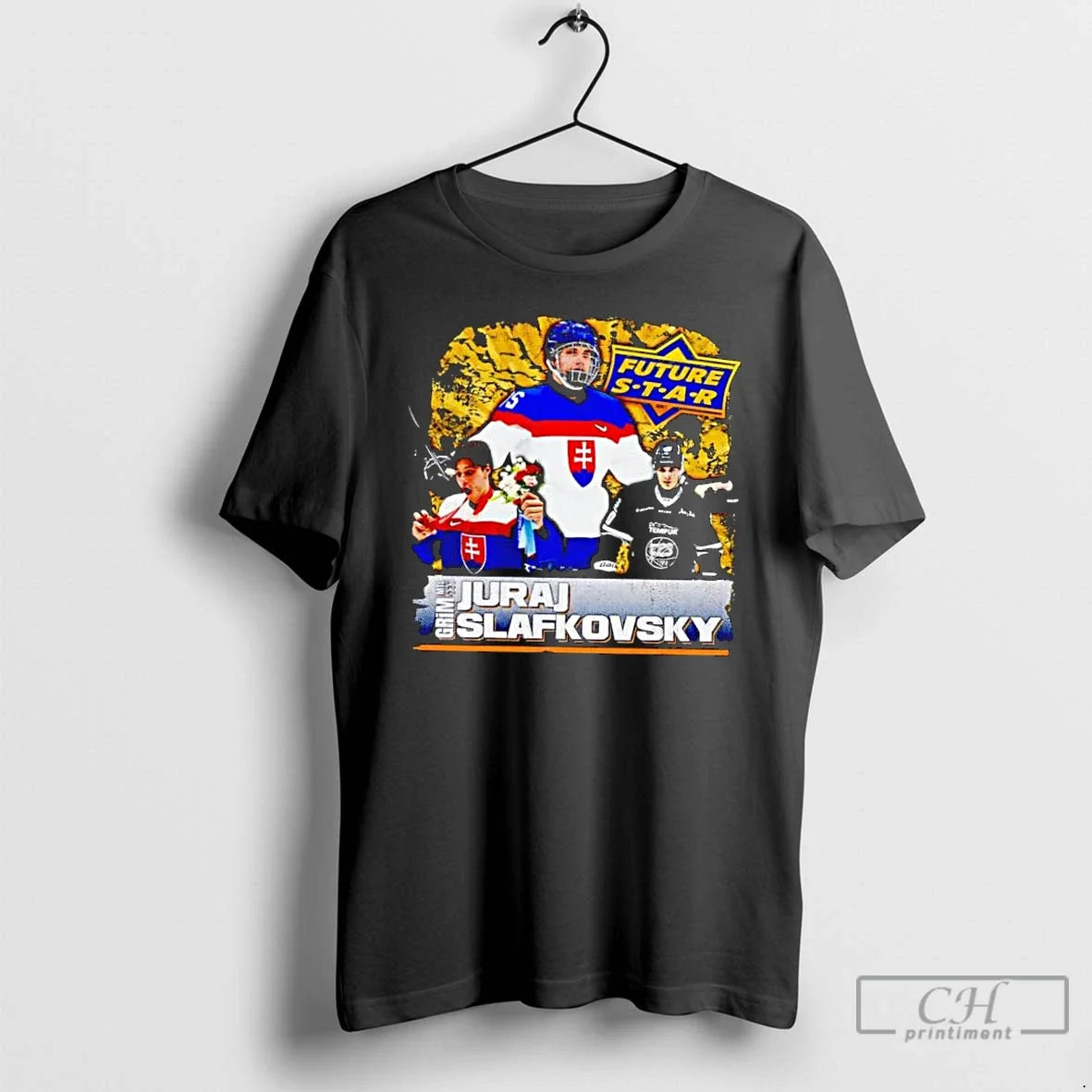 Classic Juraj Slafkovsky Future Star - Adult & Kids T-Shirts, Sweatshirts & Hoodies apparel design preview 1