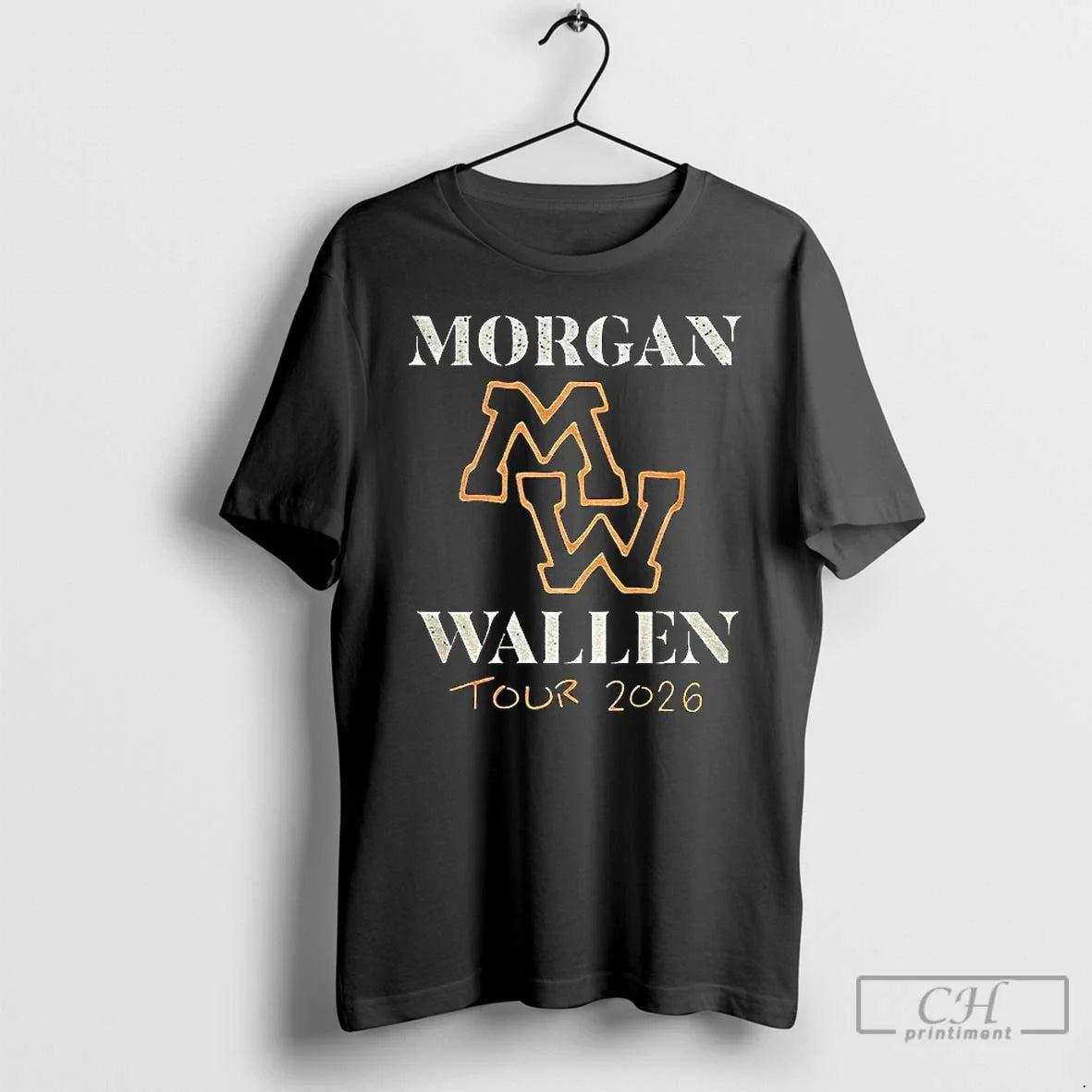 Classic Morgan Wallen Tour 2026 Graphic - Adult & Kids T-Shirts, Sweatshirts & Hoodies apparel design preview 1