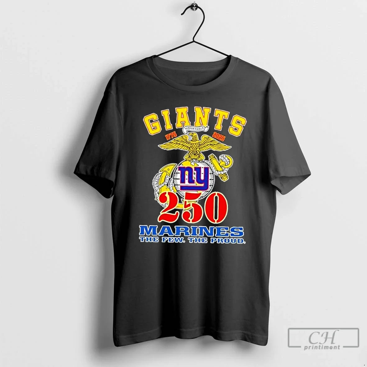 Classic New York Giants X U S M C 250th Birthday - Adult & Kids T-Shirts, Sweatshirts & Hoodies apparel design preview 1
