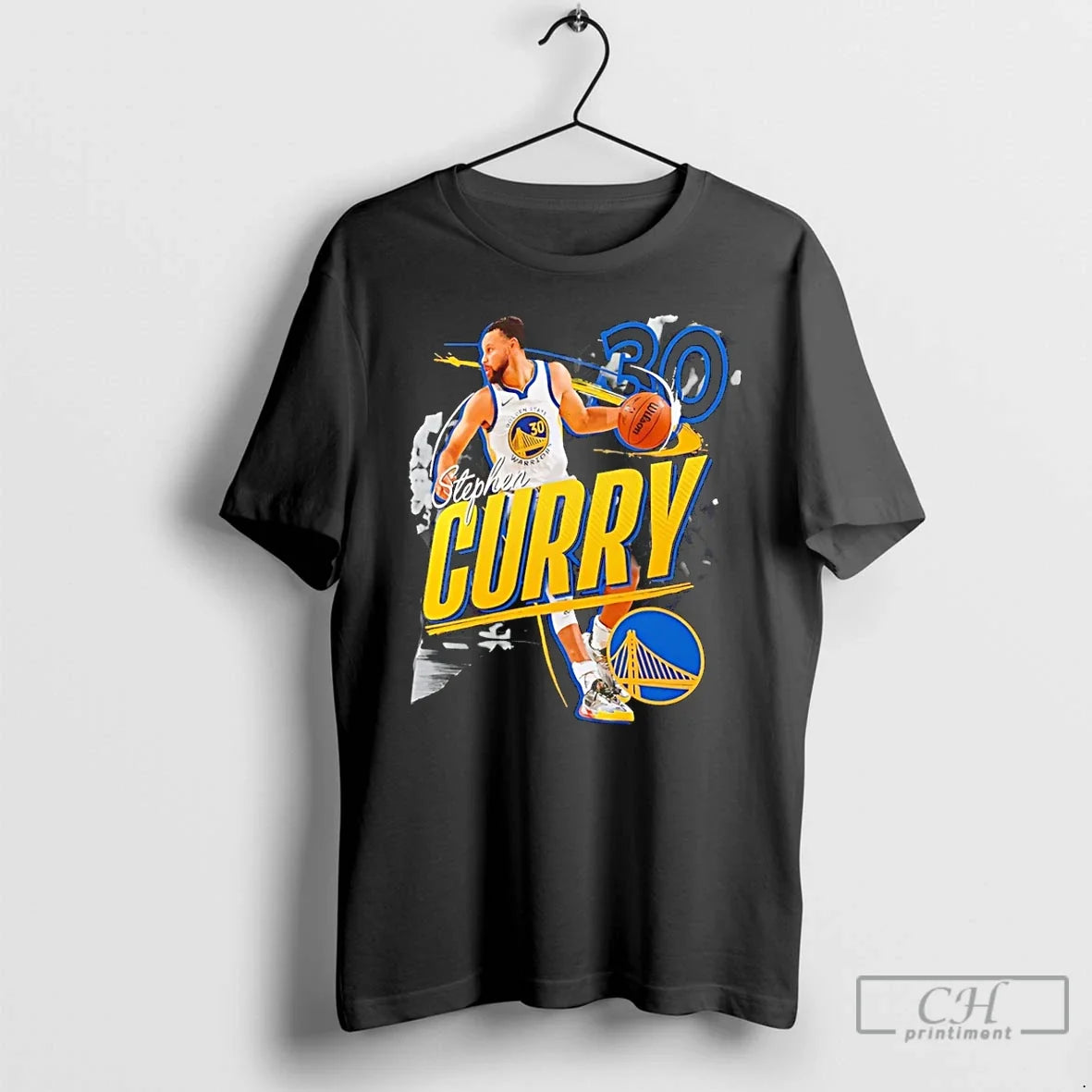 Classic Stephen Curry Golden State Warriors Start Of - Adult & Kids T-Shirts, Sweatshirts & Hoodies apparel design preview 1