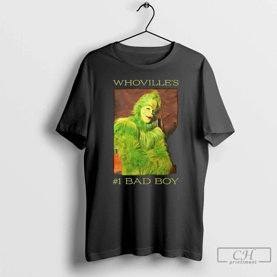 Classic The Grinch Whovilles 1 Bad Boy Graphic - Adult & Kids T-Shirts, Sweatshirts & Hoodies apparel design preview 1
