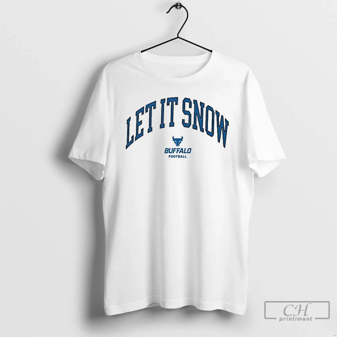 Classic Victor Snow Let It Buffalo Bulls - Adult & Kids T-Shirts, Sweatshirts & Hoodies apparel design preview 1