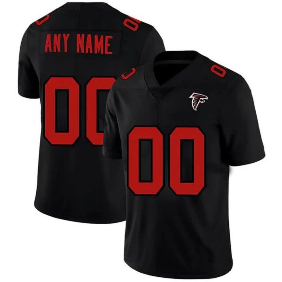 Custom A.Falcons Black Vapor Elite Jerseys -American Stitched Football Jerseys football jersey product view 1