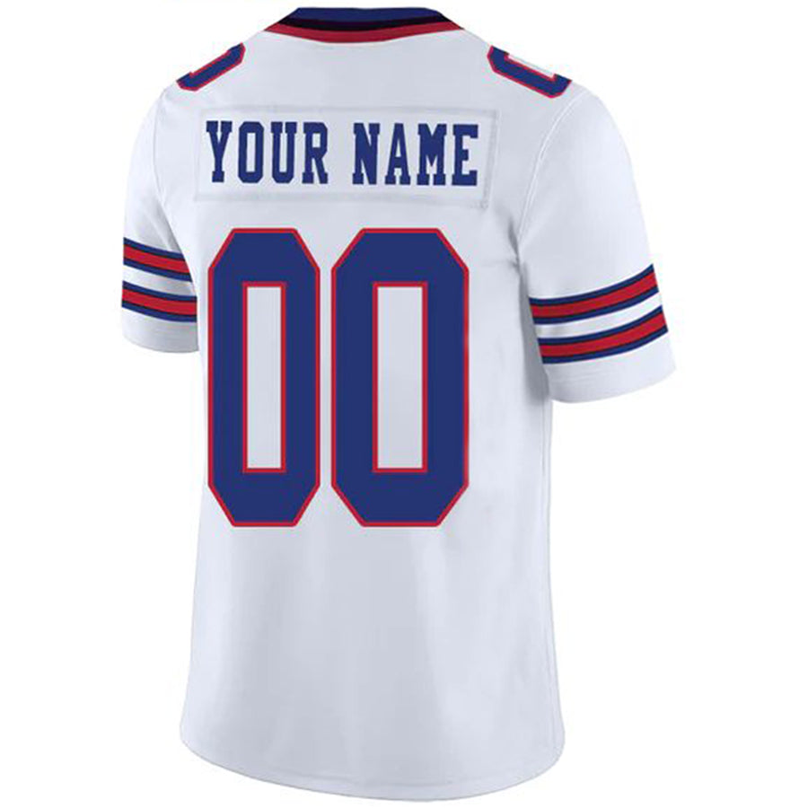 Custom B.Bills White Game Jersey Stitched American Football Jerseys Personalize Birthday Gifts football jersey product view 1