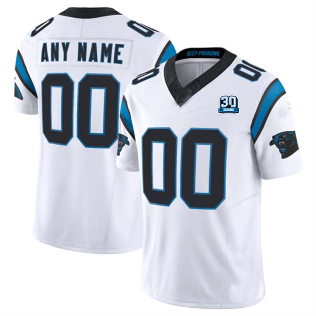 Custom C.Panthers F.U.S.E. Vapor Limited Stitched Football Jersey football jersey product view 1