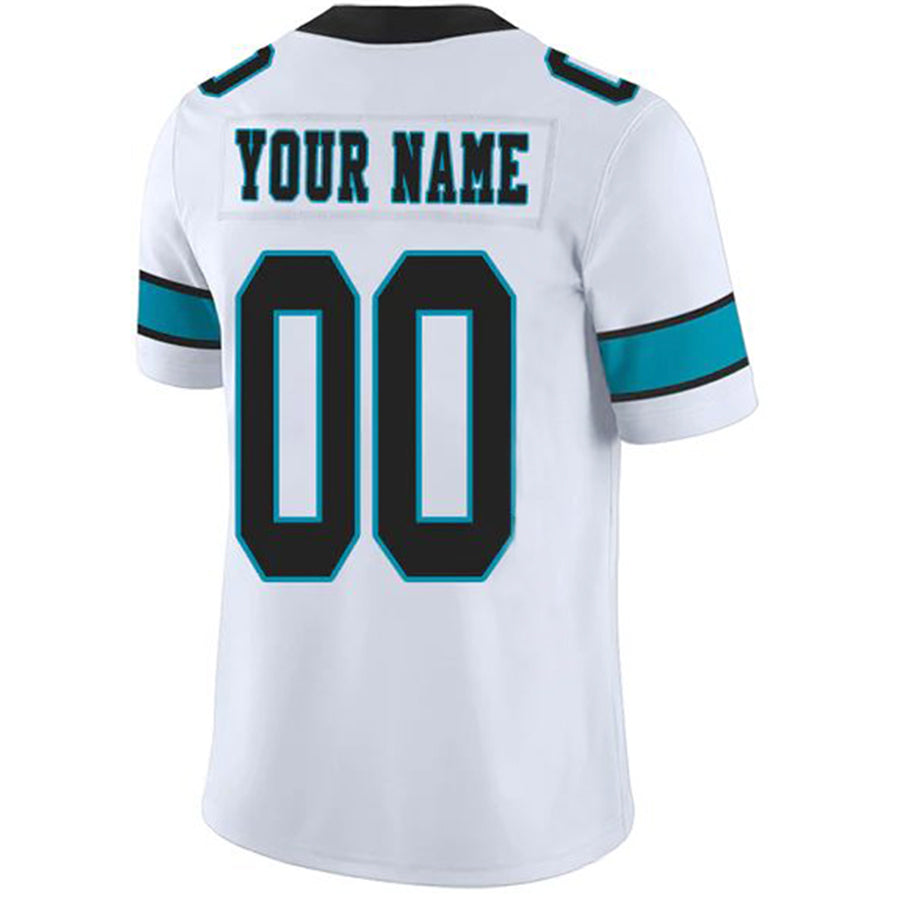 Custom C.Panthers Stitched American Football Jerseys Personalize Birthday Gifts Vapor Game White Jersey football jersey product view 1