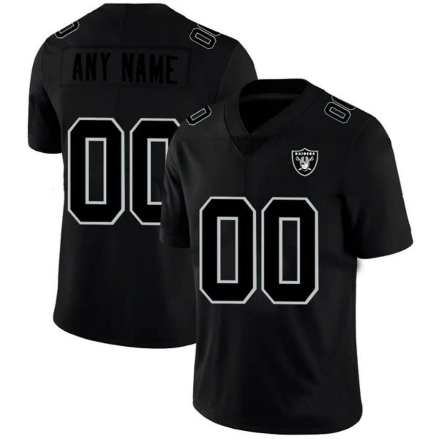 Custom LV.Raiders Black Game Jersey -American Stitched Football Jerseys Name And Number Size S to 5XL Birthday Gift football jersey product view 1