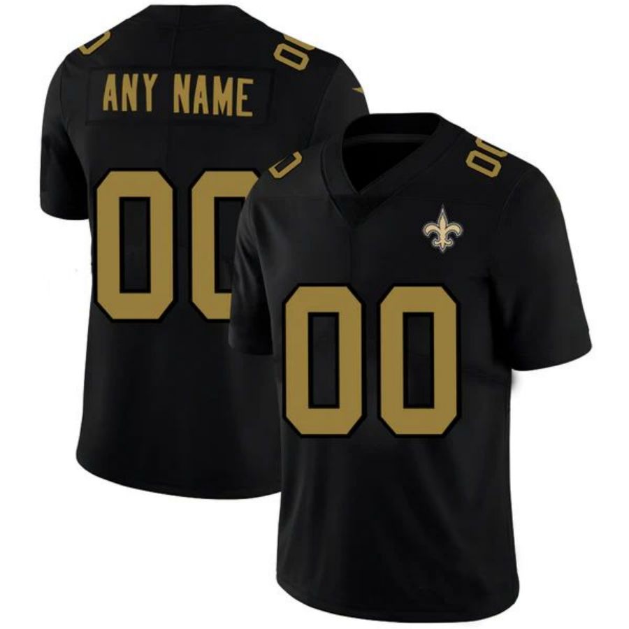 Custom NO.Saints Black American Stitched Football Jersey -Name And Number Size S to 5XL Birthday Gift football jersey product view 1