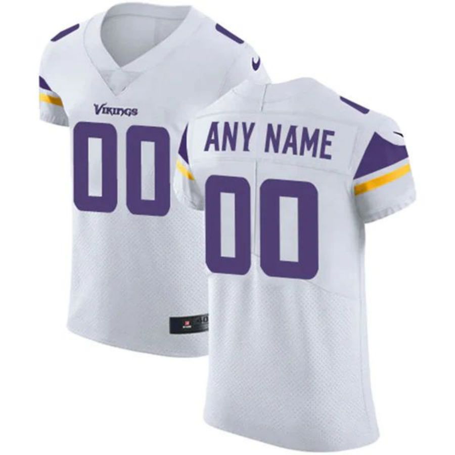 Custom MN.Vikings White Vapor Untouchable Elite Jersey -Stitched American Football Jerseys football jersey product view 1
