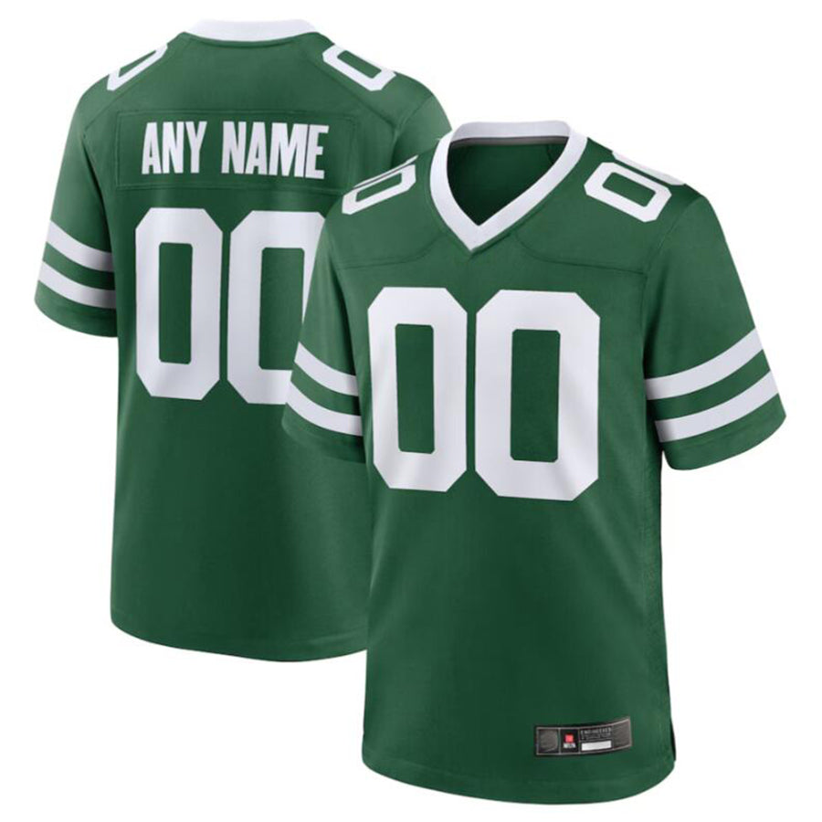 Custom NY.Jets Green Game Football Jersey -American Stitched Football Jerseys football jersey product view 2