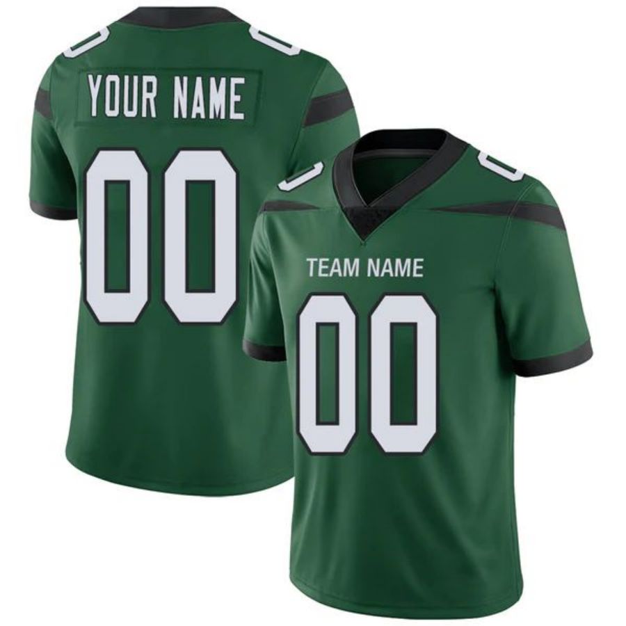 Custom NY.Jets Game Jersey -Stitched American Football Jerseys Personalize Birthday Gifts Green Elite Jersey football jersey product view 1