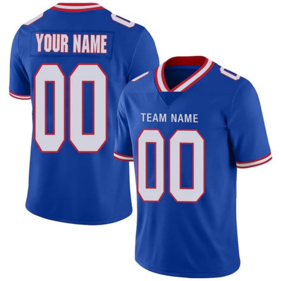 Custom NY.Jets Royal Jersey -Stitched American Football Jerseys Personalize Birthday Gifts football jersey product view 1